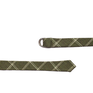 Medium Green Tie Belt